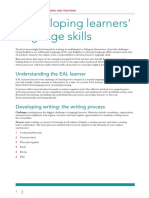 Developing Learner Language Skills