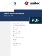 Tarea 4.2 Analisis Modelo Monetarista