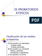 Medios Probatorios Atipicos