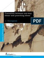 2012 J Doorgeest Transition Between One Way Shear and Punching Shear