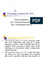 L33-Pumping Lemma For CFL