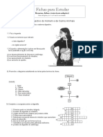 Ficha Ciencias 6 Ano Sistema Digestivo Ruminantes