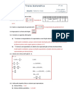 Soluç Números Reais G1 - 8ano