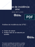 Ufsc Analise de Incidencia