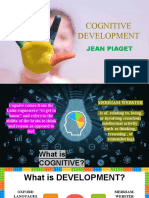 Cognitive Development