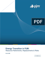 Energy Transition in PJM Resource Retirements Replacements and Risks