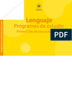 Programa Lenguaje I Ciclo