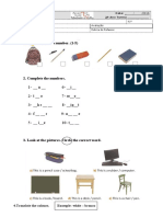 Teste 1 3º Ano