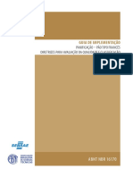 Guia de Implementação - Panificação - Pão Tipo Francês - Diretrizes para Avaliação Da Qualidade e Classificação