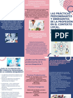 Las Prácticas Predominantes y Emergentes de La Profesión en El Contexto Local, Nacional e Internacional. IINGENIERIA BIOQUIMICAFolleto