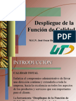 2.3 Tecnica de Despliegue de La Función de Calidad (QFD)