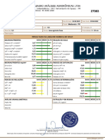 Laudo Analise Solo 27083