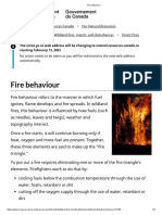 Fire Behaviour