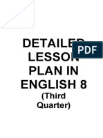 GRADE 8 3rd Quarter DLP in English