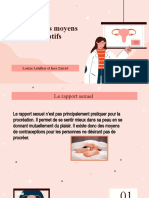 Les Différents Moyens de Contraception