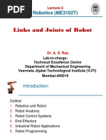 Lecture-4 Links and Joints of Robot