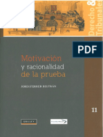 FERRER BELTRAN, Motivación y Racionalidad de La Prueba, Pp. 243-273