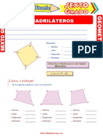 Qué Es Un Cuadrilátero para Sexto Grado de Primaria