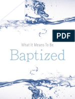 Baptized: What It Means To Be