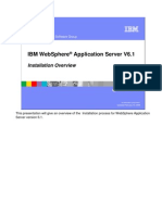 WASv61 Dist Install AppServer