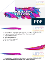 LET Reviewer - Facilitating Learning