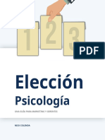 Psicologia de La Eleccion