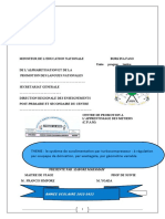 Rapport de Stage Kabore Mahamadi