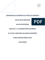 2023 - Práctica No. 1 - Alimentación en México