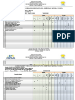 AUDIÊNCIA DE lEITURA E ESCRITA DO 1° AO 5° ANO - 2019