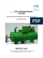 MPEB Bilge Water Separator