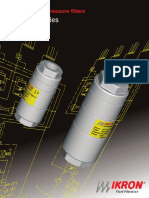 HF 705 Series: in Line High Pressure Filters