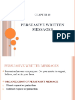 Persuasuve Written Messages