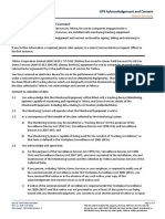 TSA - GPS Acknowledgement and Consent