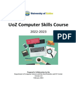 Computer Skills Course 2022-2023 - Semester2