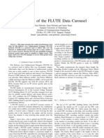 Analysis of The FLUTE Data Carousel Paper