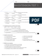 THINK - l2 EOT Ext Test 1