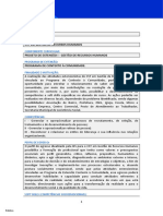 Projeto de Extensão I - Recursos Humanos 2023 - Programa de Contexto À Comunidade.