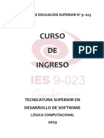 Ingreso Desarrollo Software Logica Ies Maipu