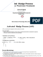 Activated Sludge Process: (Secondary Wastewater Treatment)