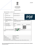 GST Certificate - Panama Syndicate