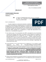 Ofic. 256 Mininter - Pedido de Información Sobre Ascensos (R)