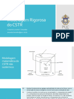 Modelagem Rigorosa Do CSTR