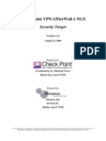 Check Point Vpn-1/Firewall-1 NGX: Security Target