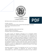 Acusación en 2016 en Venezuela Contra Pedro Luis García Ramos - Nabetse Del Valle Vásquez