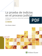 Prueba de Indicios en El Proceso Judicial Indice