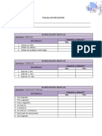 FOLHA DE REGISTRO - Curriculo de Habilidades