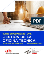 CE Gestión de La Oficina Técnica Febrero 2023