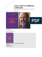 NT Wright Quer Salvar As Melhores Canções de Adoração