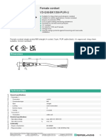 Ficha Tec. COT-CBJ-190265 V3-GM-BK10M-PUR-U, CONECTOR HEMBRA Calvek