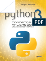 Python 3 - Conceitos e Aplicações - Uma Abordagem Didática - Sérgio Luiz Banin